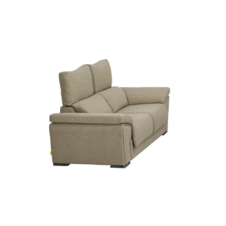 Sofá de 2 lugares com assentos deslizantes